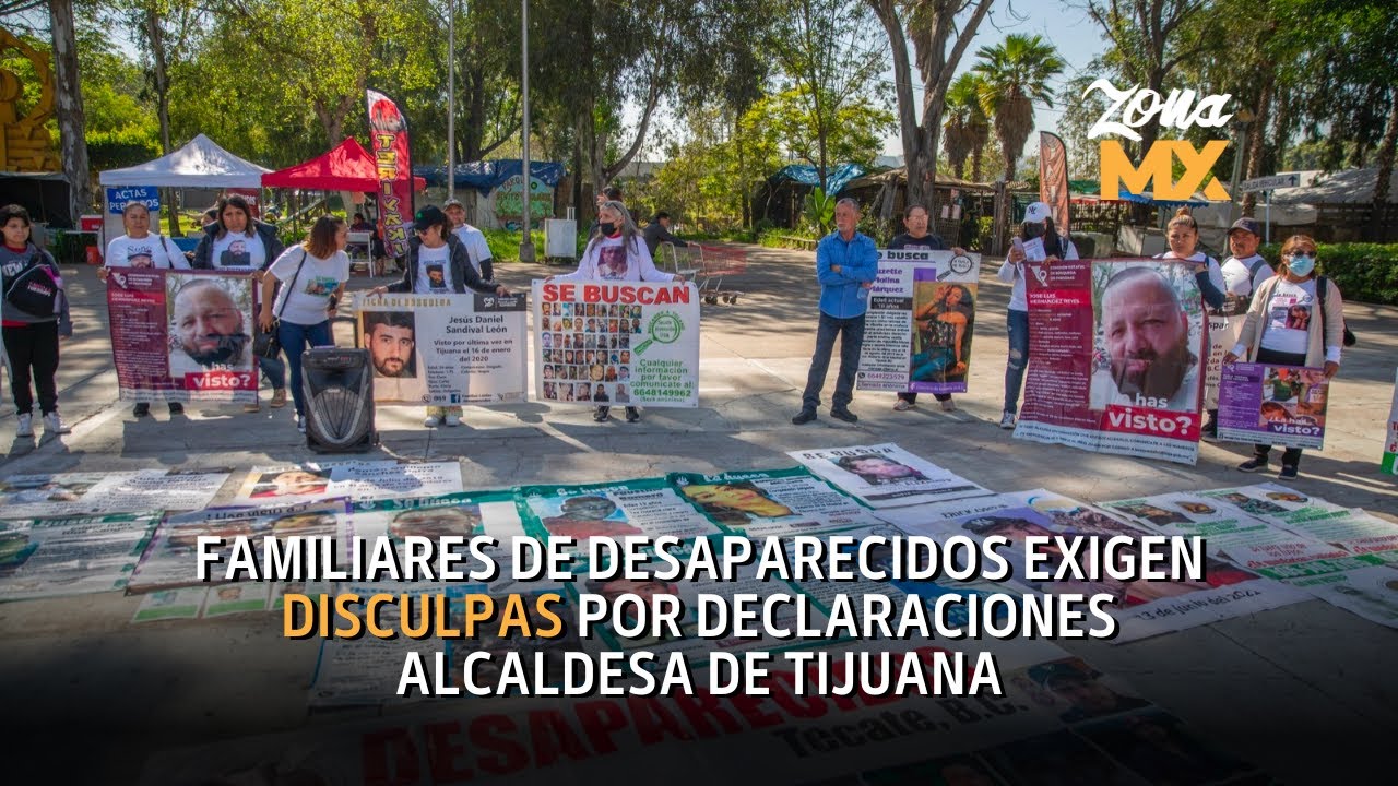 Decenas de familiares de personas desaparecidas tomaron las instalaciones del Palacio Municipal de Tijuana