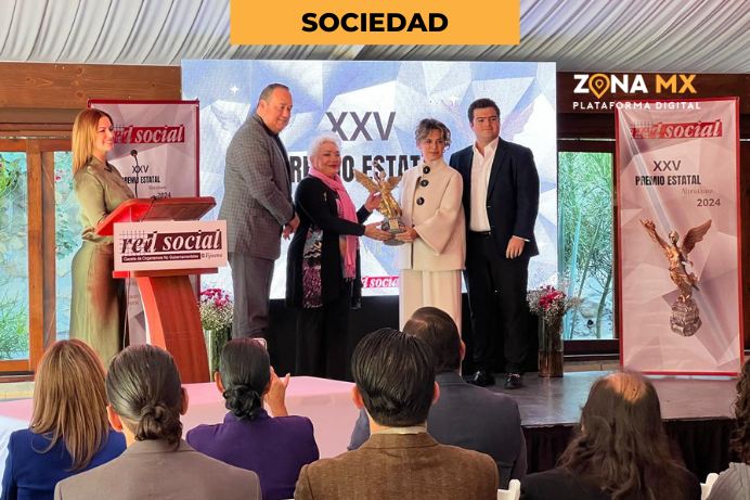 RECONOCEN LA VOCACIÓN SOCIAL DURANTE EL “XXV PREMIO ESTATAL AL ​​ALTRUISMO 2024”