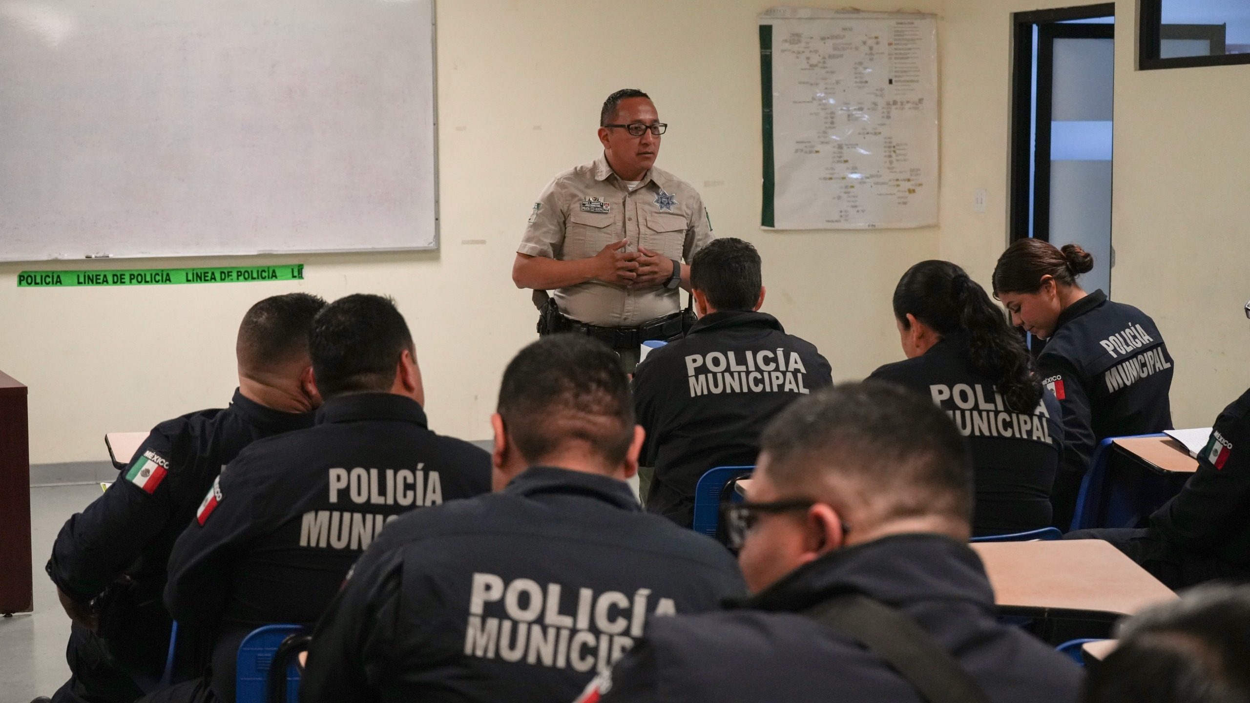 DAN INICIO COMPETENCIAS POLICIALES EN EL INSTITUTO DE CAPACITACIÓN Y ADIESTRAMIENTO PROFESIONAL DE LA SSPCM
