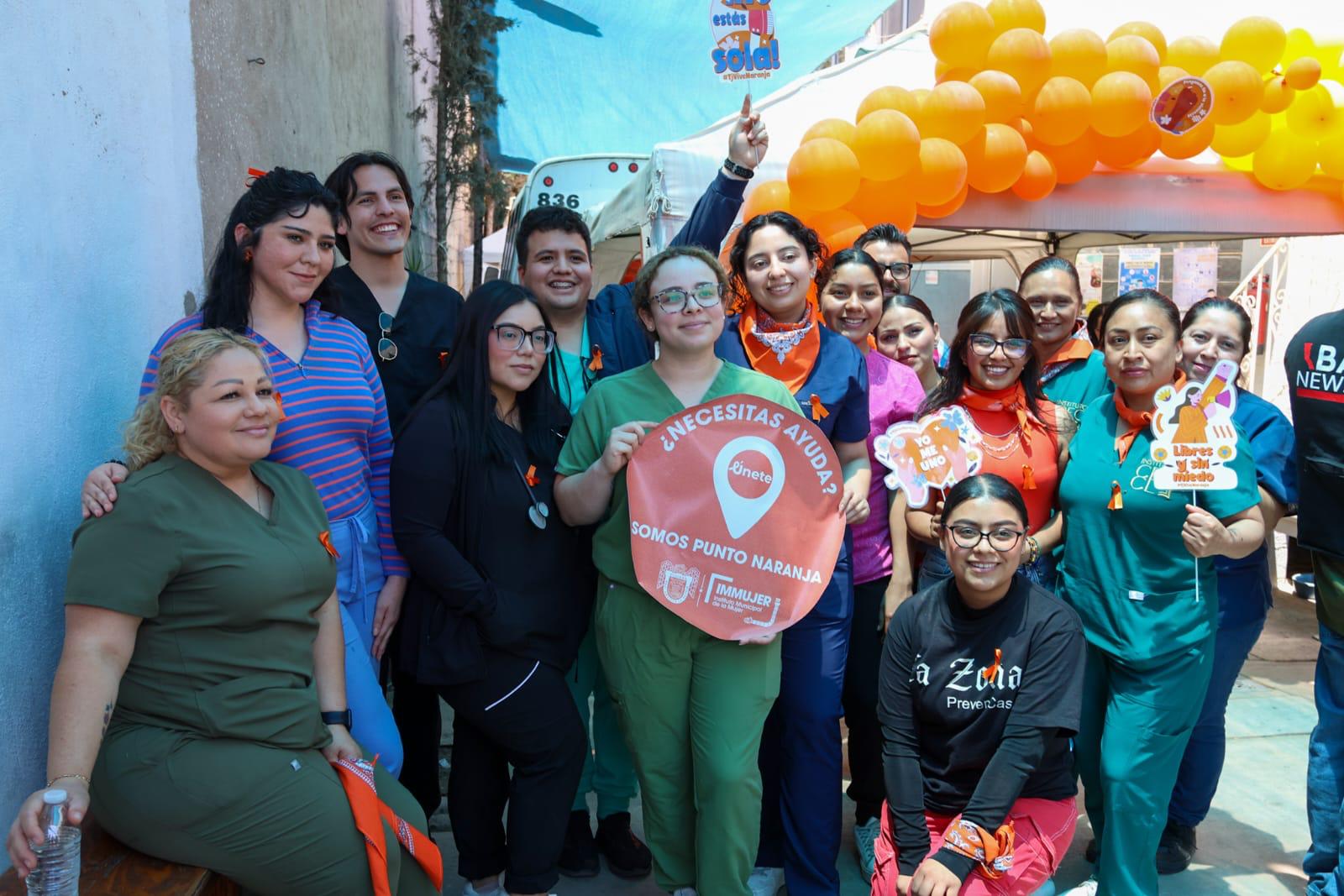 INSTALA GOBIERNO MUNICIPAL PUNTO NARANJA NÚMERO 577 EN PREVENCASA A.C.