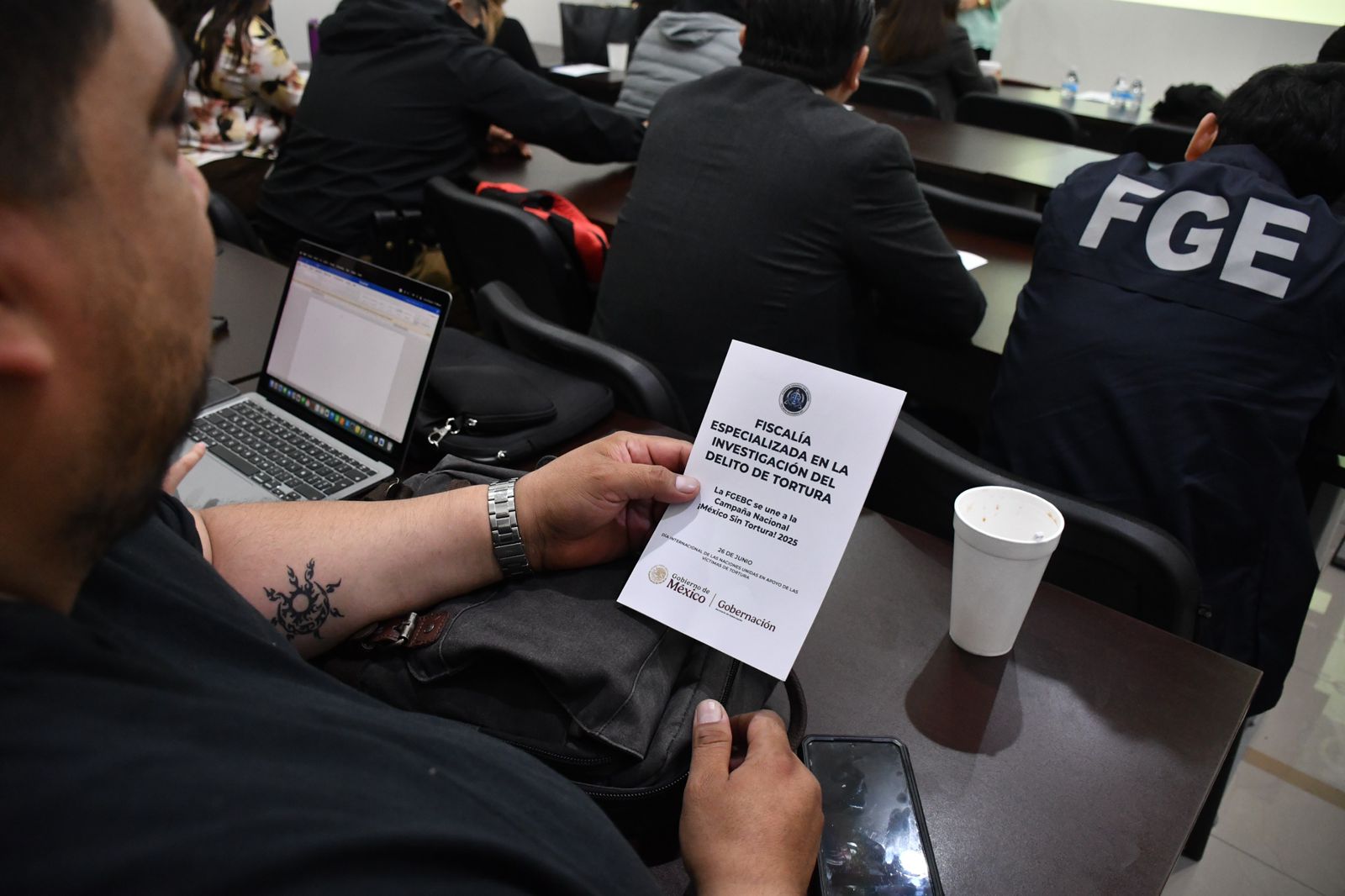 FGE SE SUMA AL ARRANQUE DE LA CAMPAÑA NACIONAL “MÉXICO SIN TORTURA 2025”